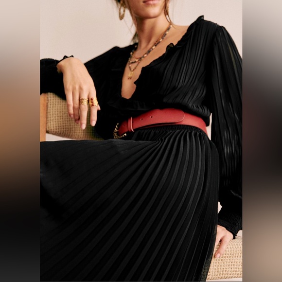 Sezane Tal Dress - Black (EUC, (FR 36 / US 4) - Picture 7 of 9